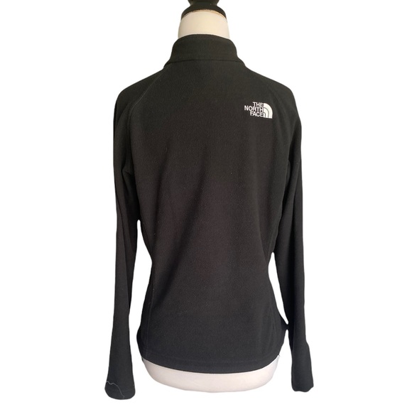 ⛔️Sold⛔️The North Face Black Full Zip Basic Casual Fleece Jacket Sz S - Picture 2 of 9